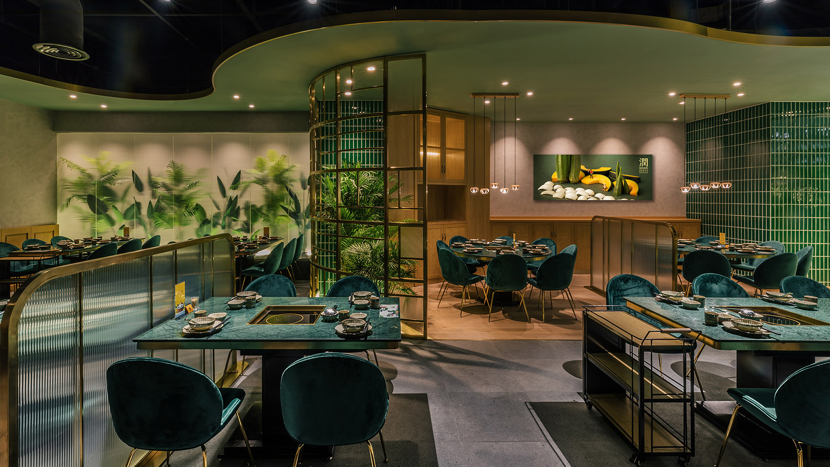 东南亚风格餐饮店|空间|家装设计|溪地茹雪 - 原创作品 - 站酷 (ZCOOL)